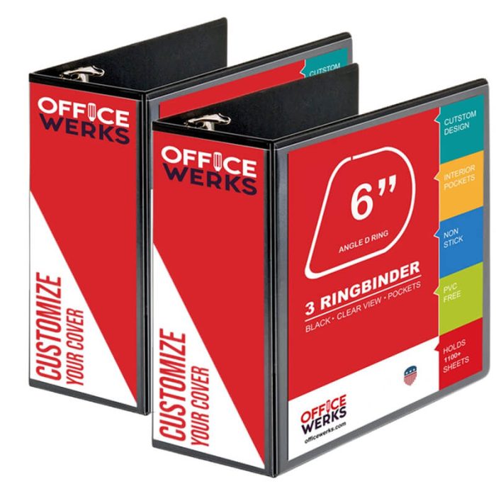 3RingBinder ProfessionalDRing6InchBinder 2