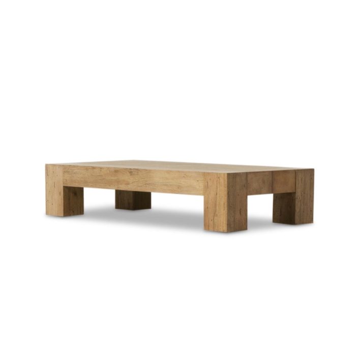 AbasoRectangularCoffeeTableRusticWormwoodOak238571 001 11