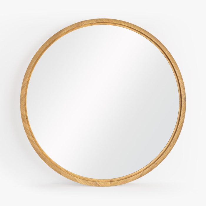 BuddyRoundOakMirrorNatural1001702 2