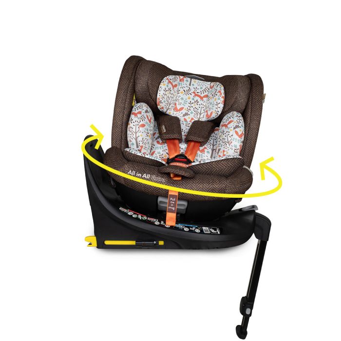 COSATTO ALL IN ALL EXTRA 360 ISIZE CAR SEAT FOXFORD HALL 3B RGB 1000