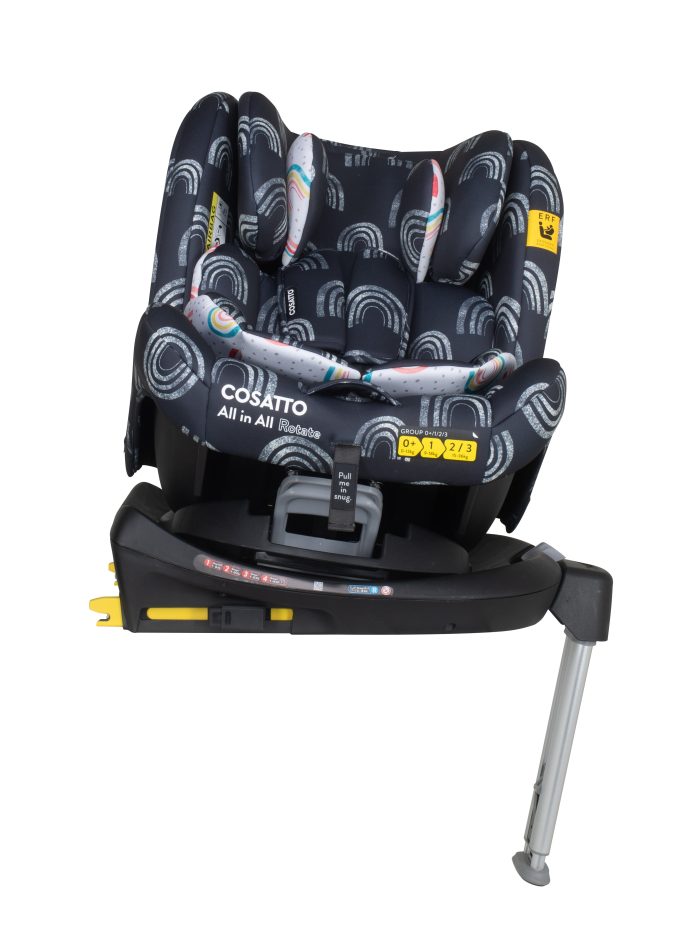 COSATTO ALL IN ALL ROTATE CAR SEAT NIGHT RAINBOW 2 RGB scaled