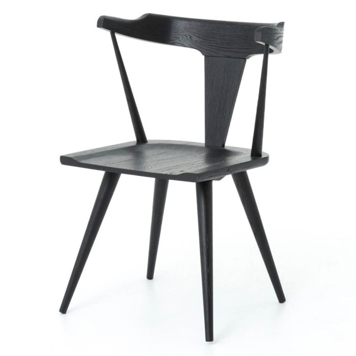 Ripley Dining Chair Black Oak 8