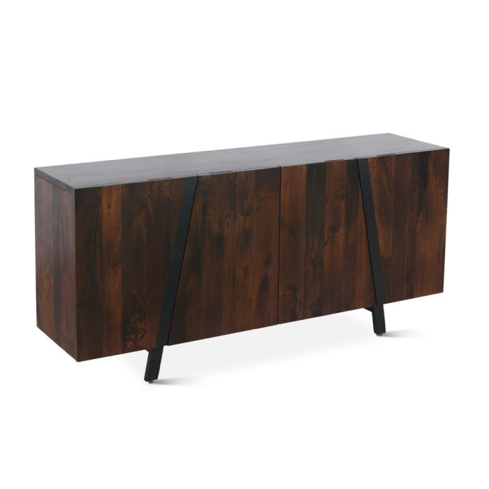 Riviera70 SideboardinDarkWalnutFRI SB70DW 7