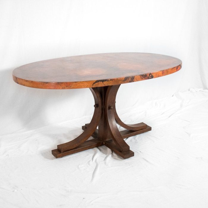 VestalOvalDiningTable Naturalw Spots 2